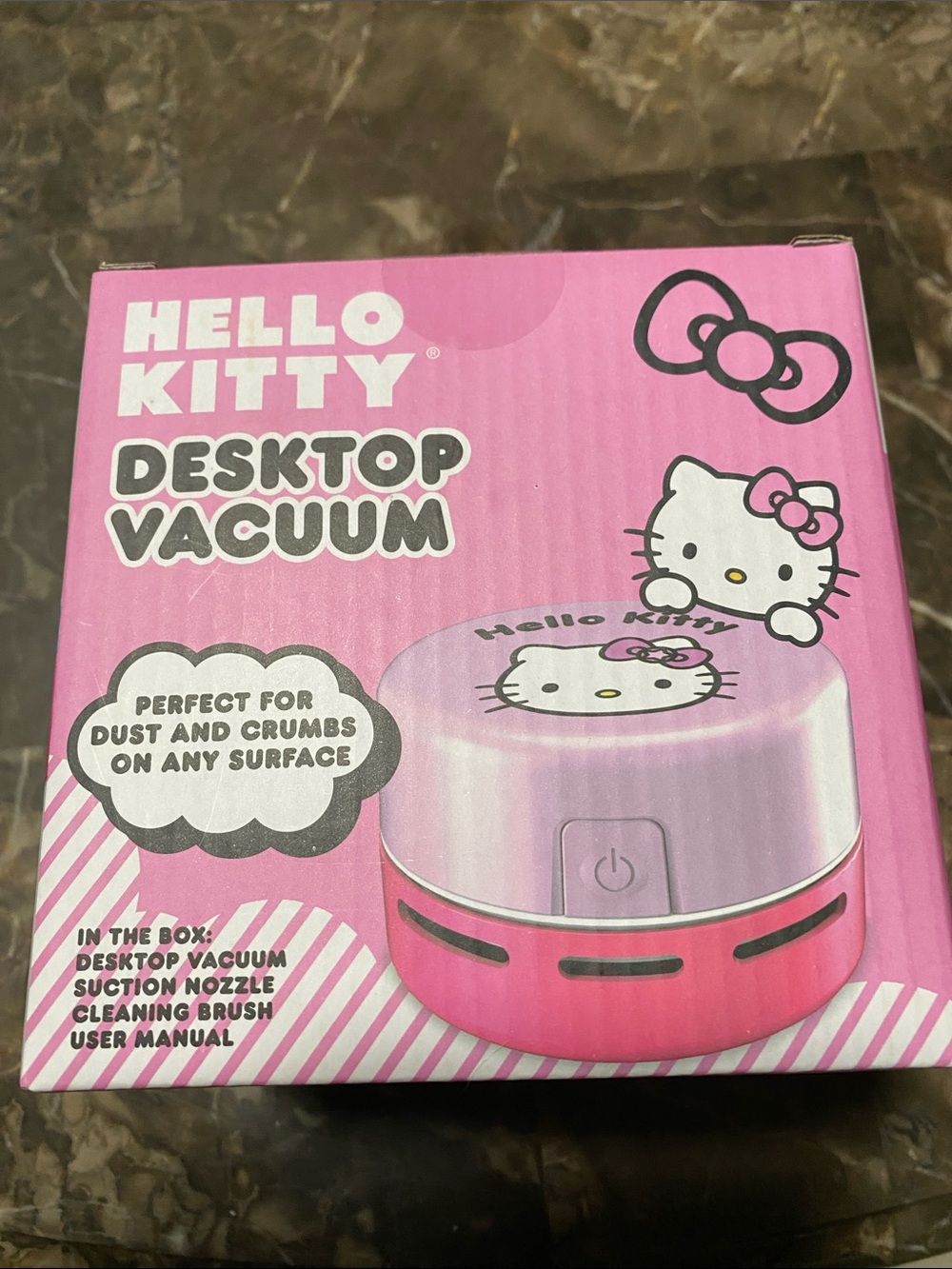 Hello Kitty Pink Desktop Mini Vacuum